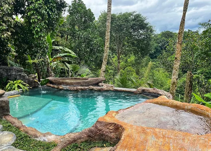 Unique Wooden House With A View Jungle 1br Private * Tampaksiring